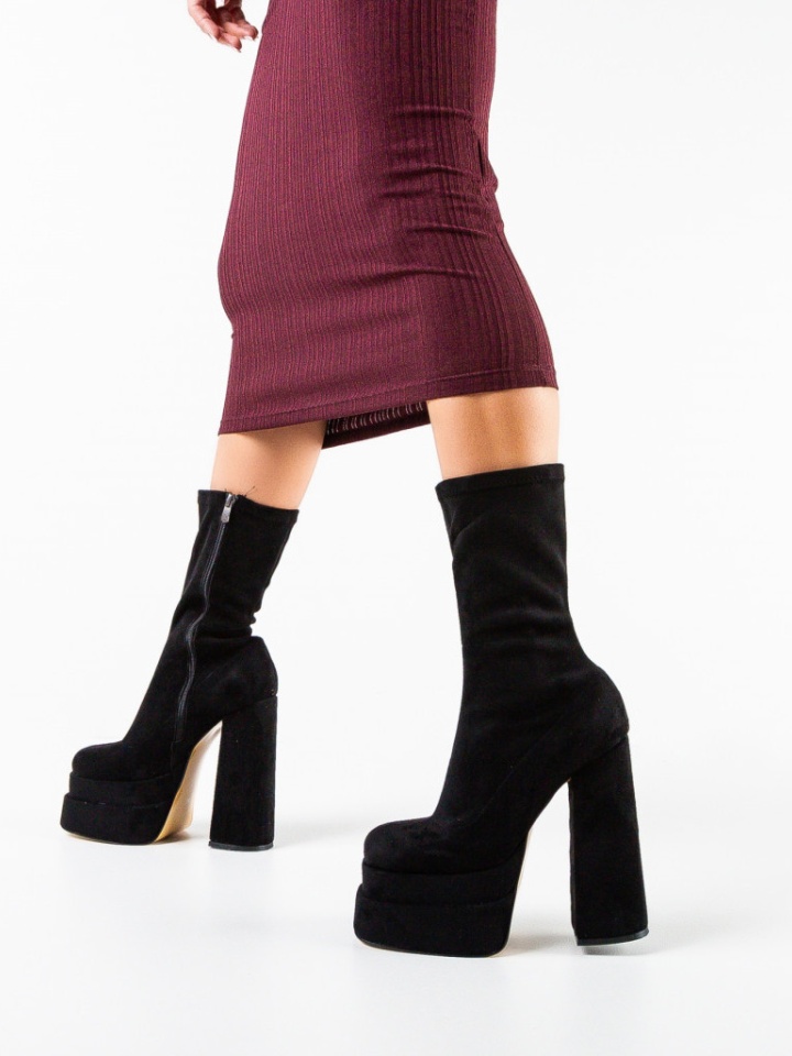 Botine dama Versyk Negre