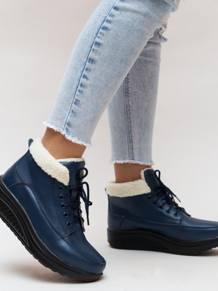 Pantofi Casual Blind Bleu 2