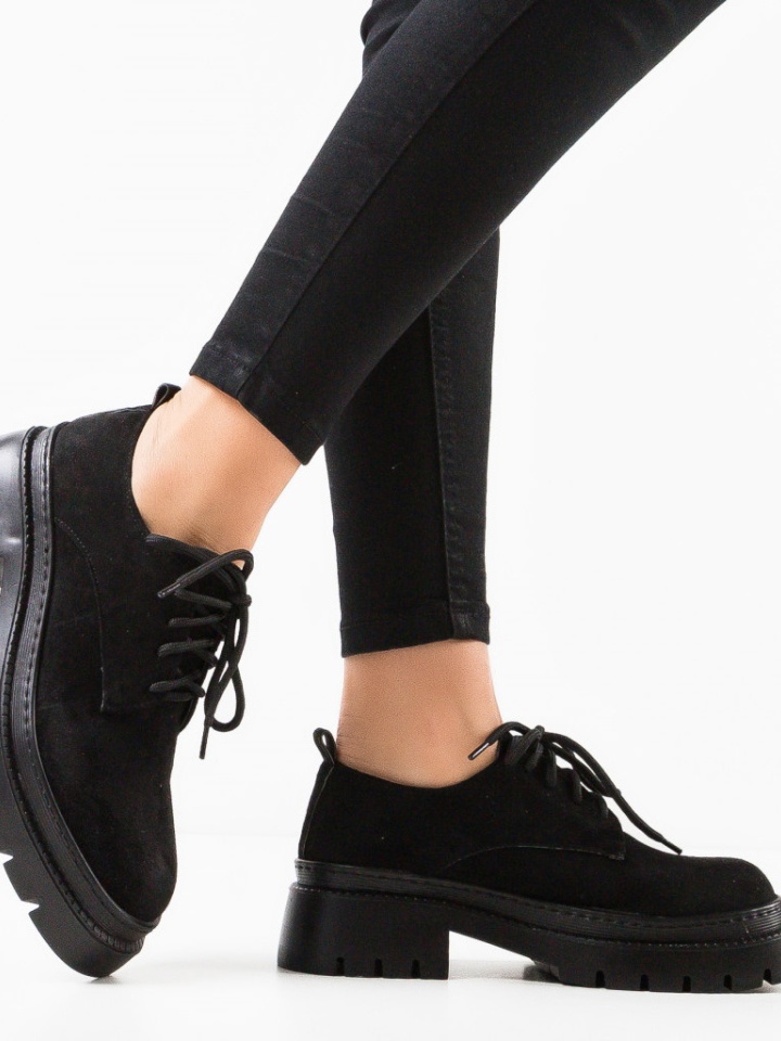 Pantofi Casual dama Venuz Negri