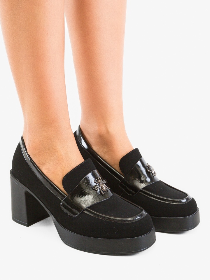 Pantofi Casual Diamus Negri 3