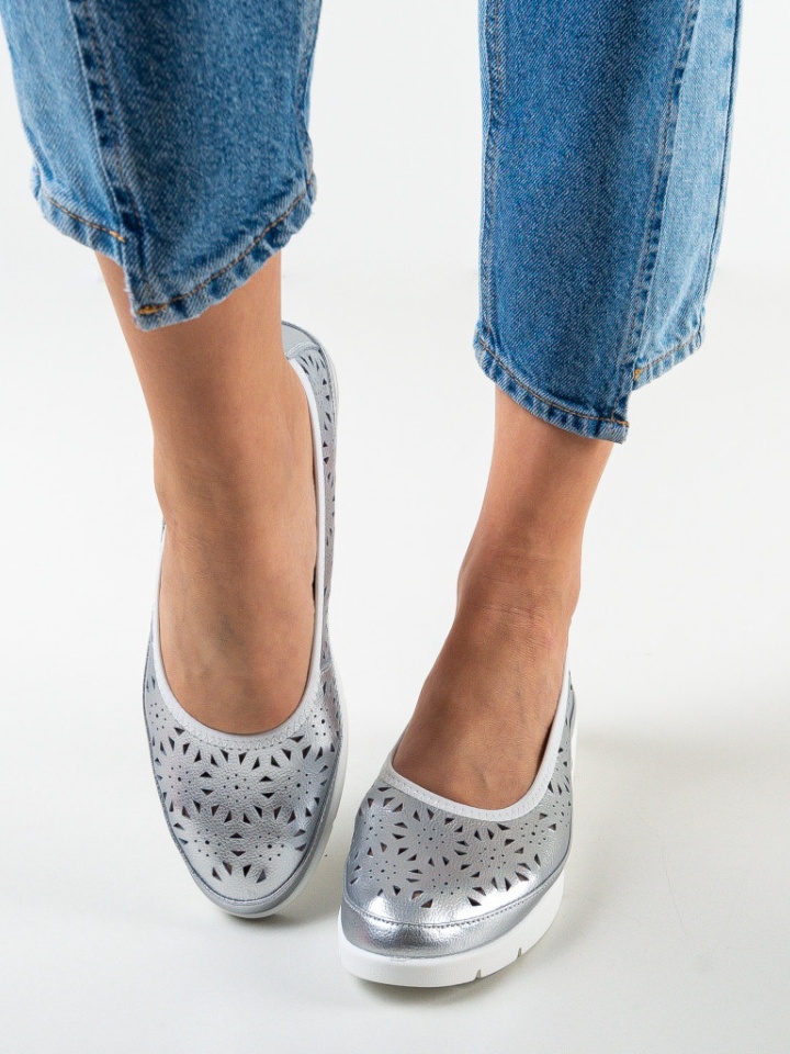 Pantofi Casual Renny Argintii