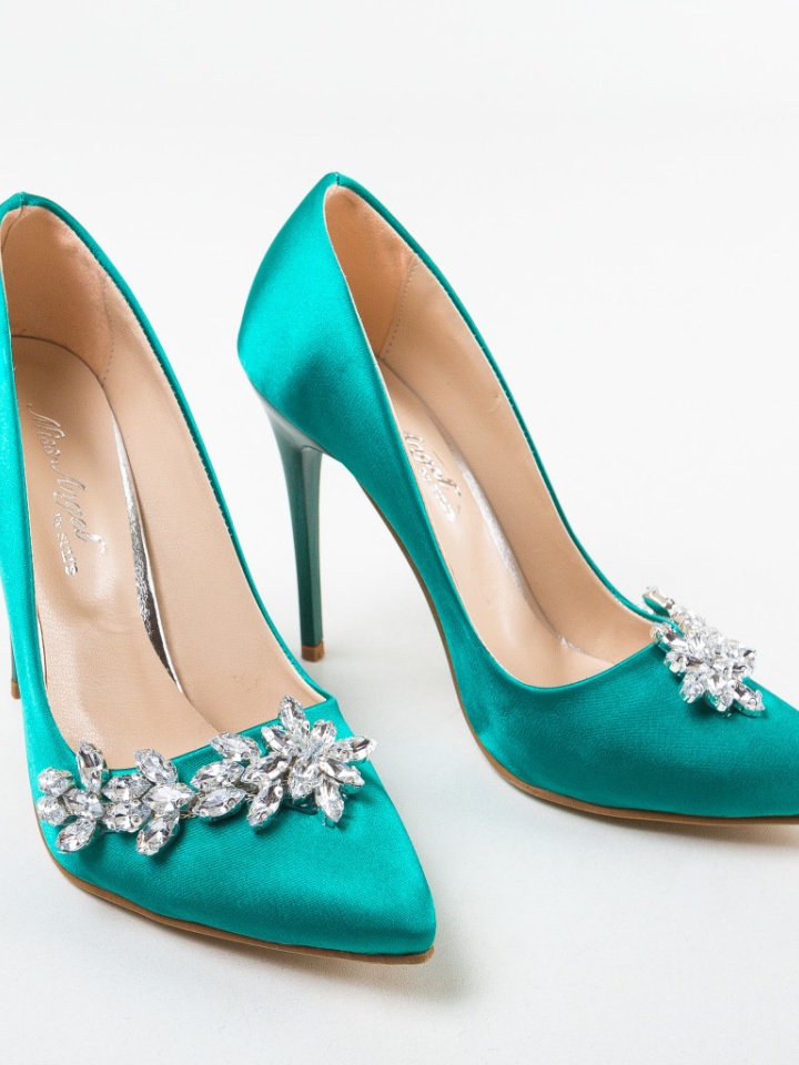 Pantofi Chantel Verzi