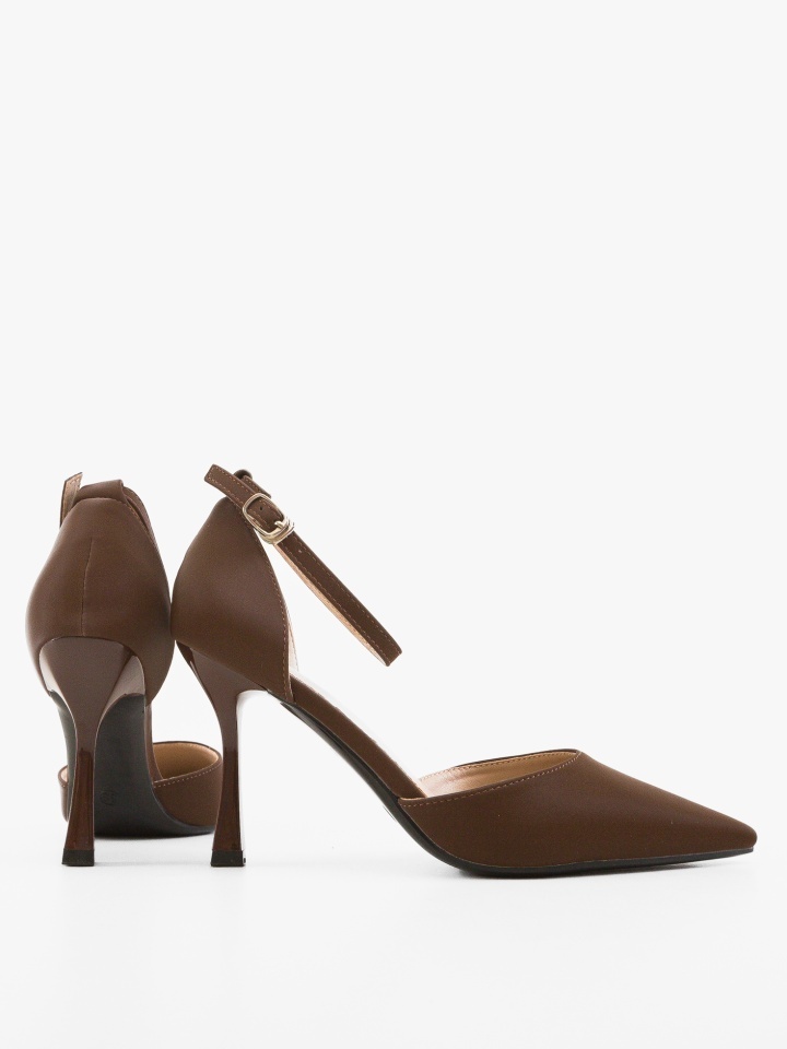 Pantofi cu toc Zaker Maro