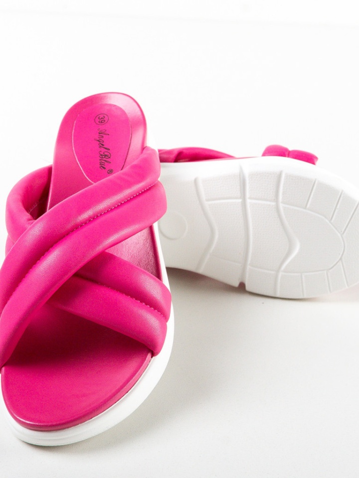 Papuci dama Viviene Fuchsia