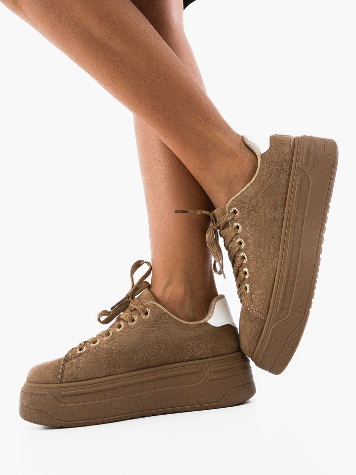 Sneakers dama Merui Khaki