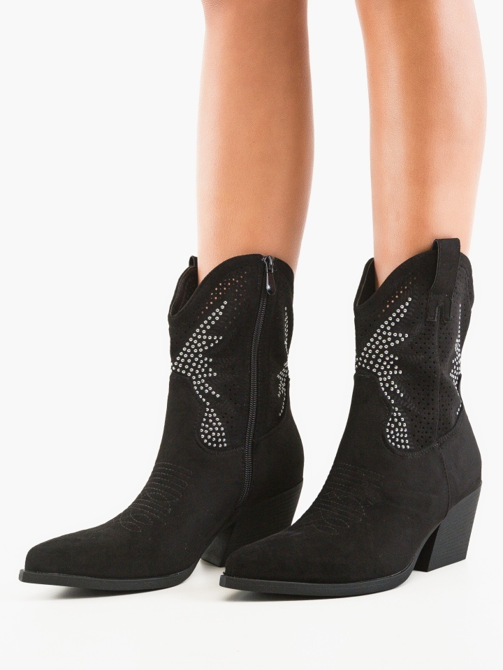 Botine dama Buroca Negre