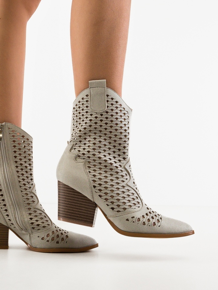 Botine dama Cameron Gri