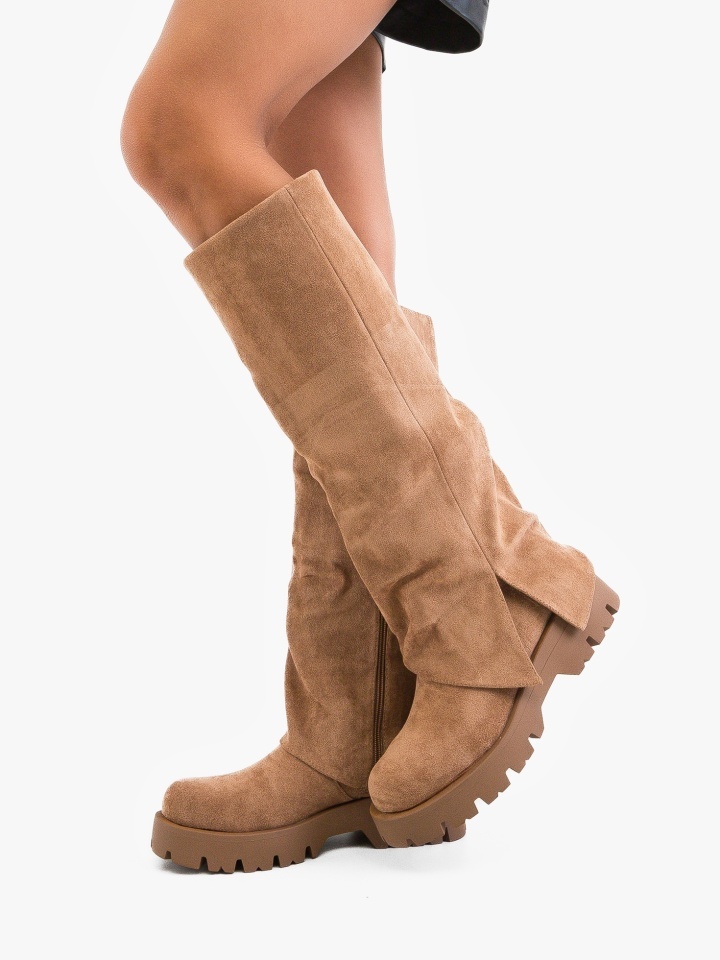 Cizme dama Amira Camel