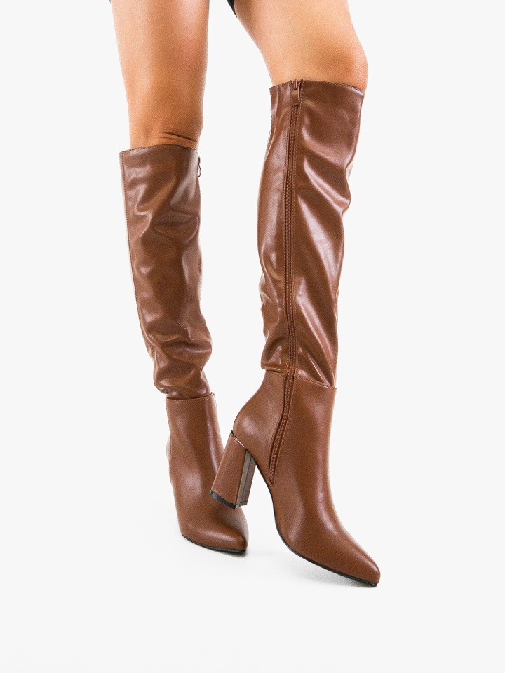 Cizme dama Tynber Camel