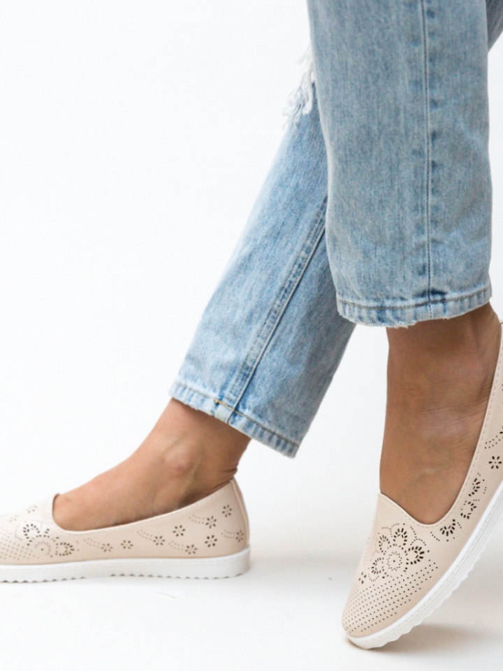 Espadrile Casual Milye Bej