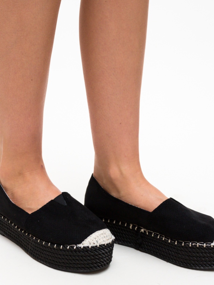 Espadrile Hexagon Negre