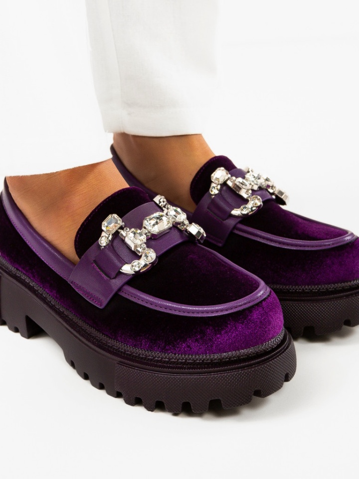 Pantofi Casual Adkins Mov