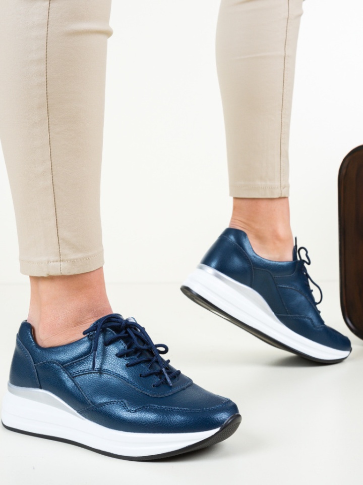 Pantofi Casual Lynde Bleumarin