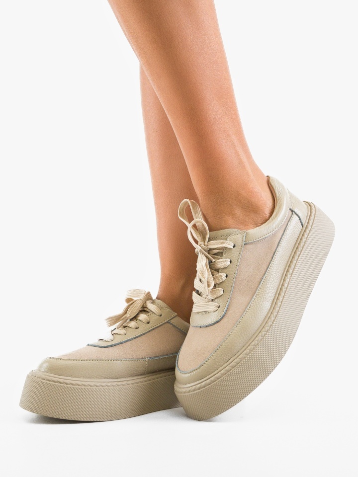 Pantofi Casual Retegan Bej