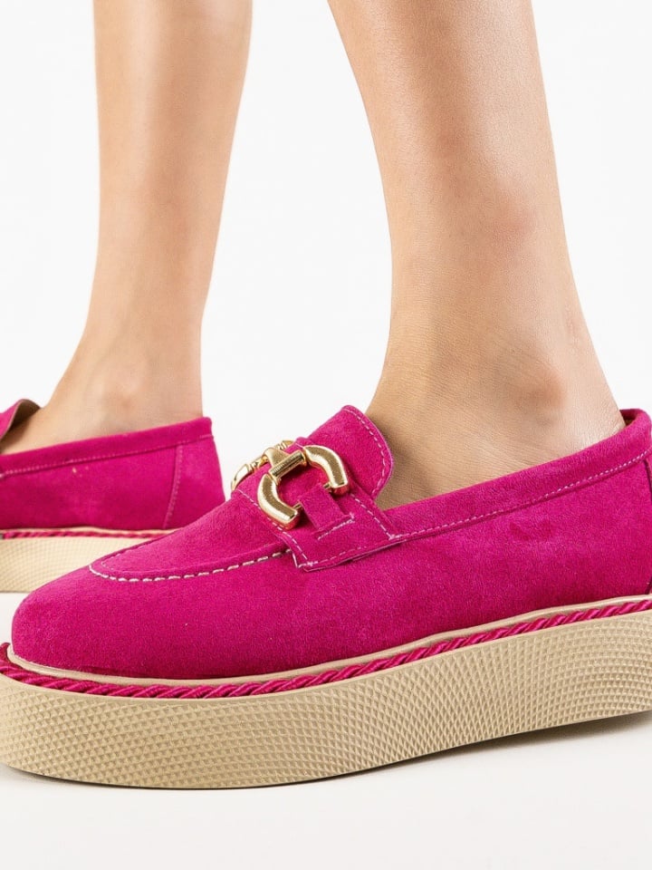 Pantofi Casual Selvie Fuchsia