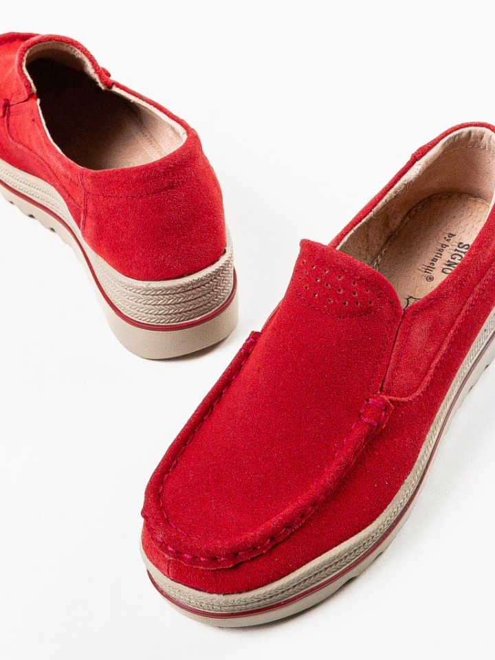 Pantofi Casual Smirno Rosii