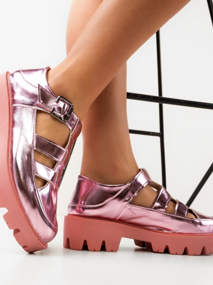 Pantofi Casual Teoritzi Roz