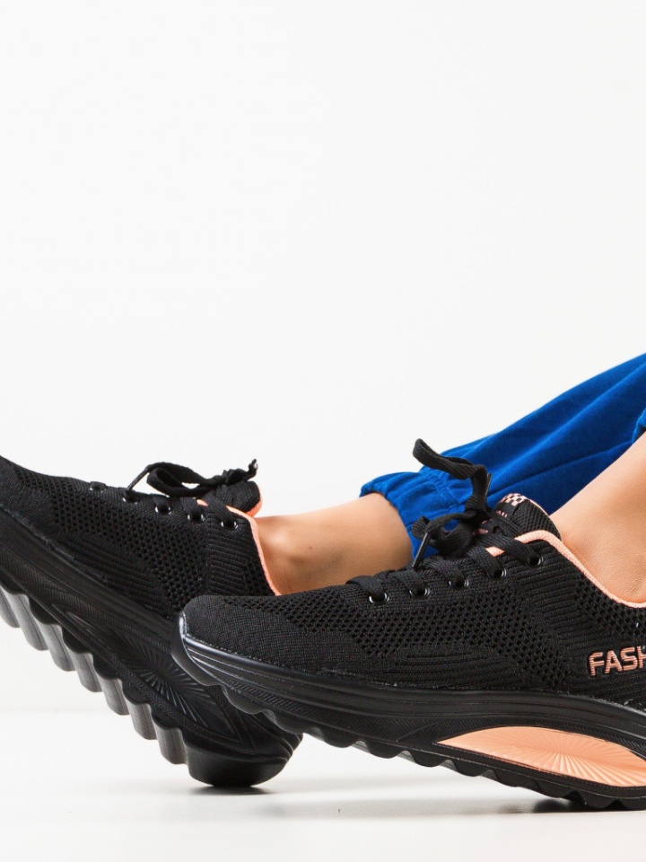 Pantofi sport dama Lydia Portocalii