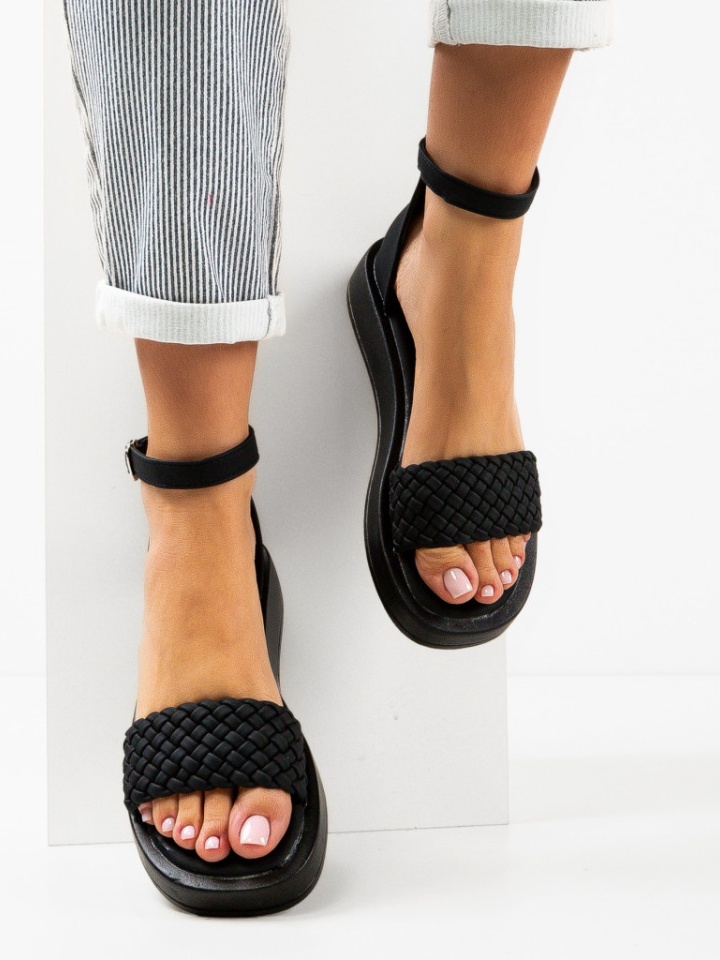 Sandale dama Synnet Negre