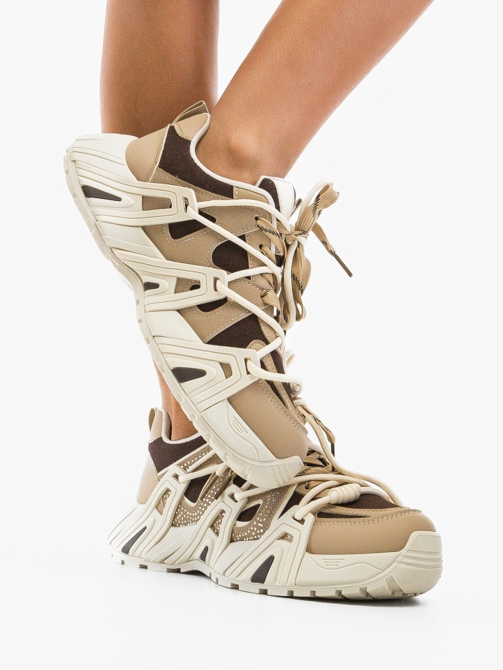 Sneakers dama Anka Bej