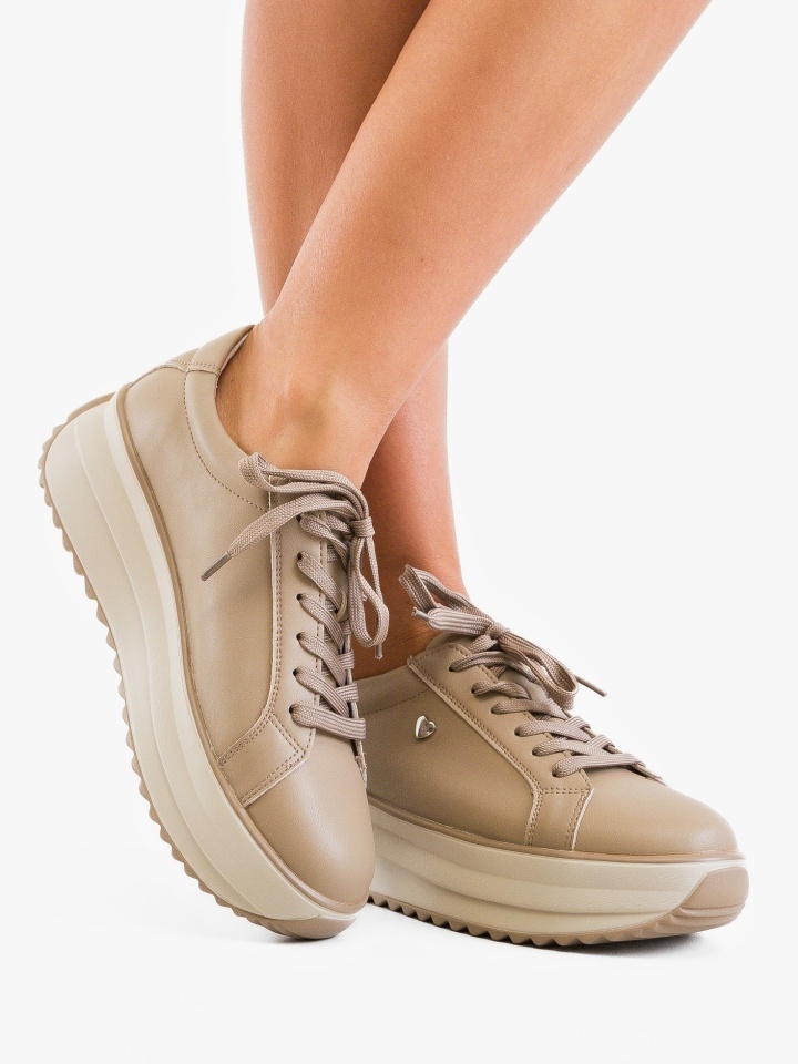 Sneakers dama Arioami Khaki
