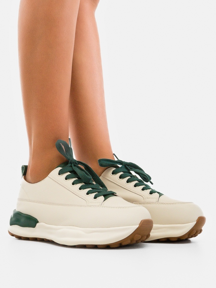 Sneakers dama Bailey Bej 3