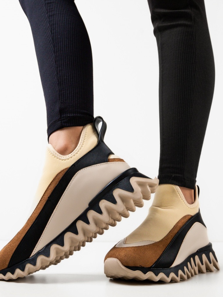 Sneakers dama Xiomara Bej