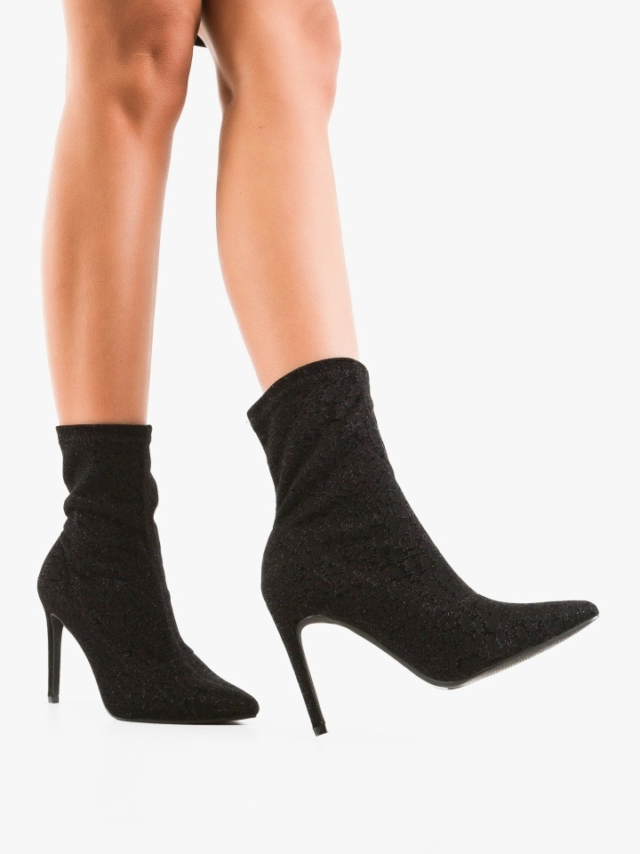 Botine dama Delavita Negre
