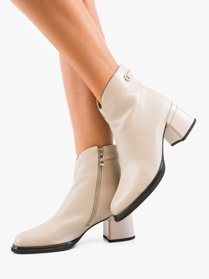 Botine dama Morris Bej