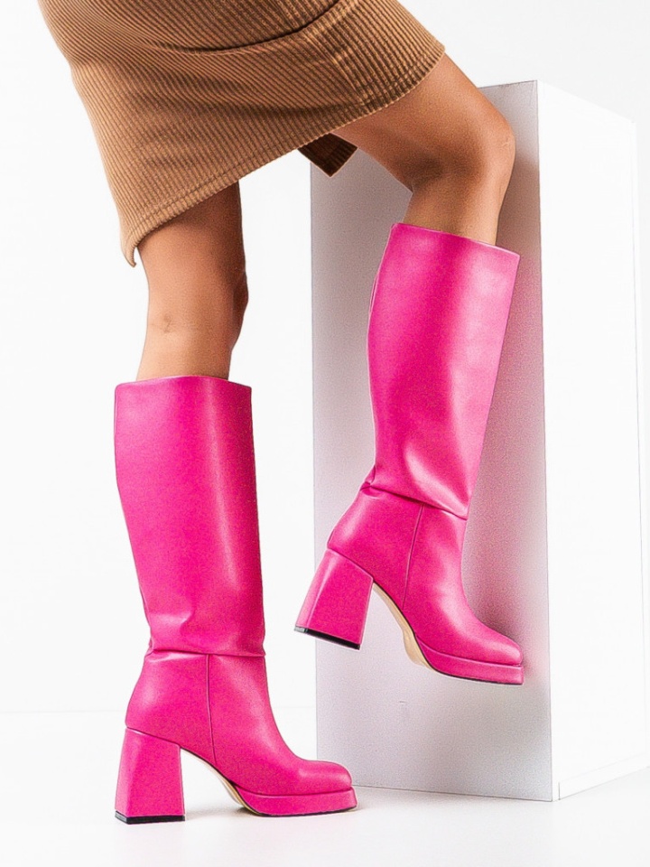Cizme dama Danae Fuchsia