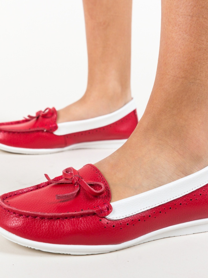 Pantofi Bordo Rosii