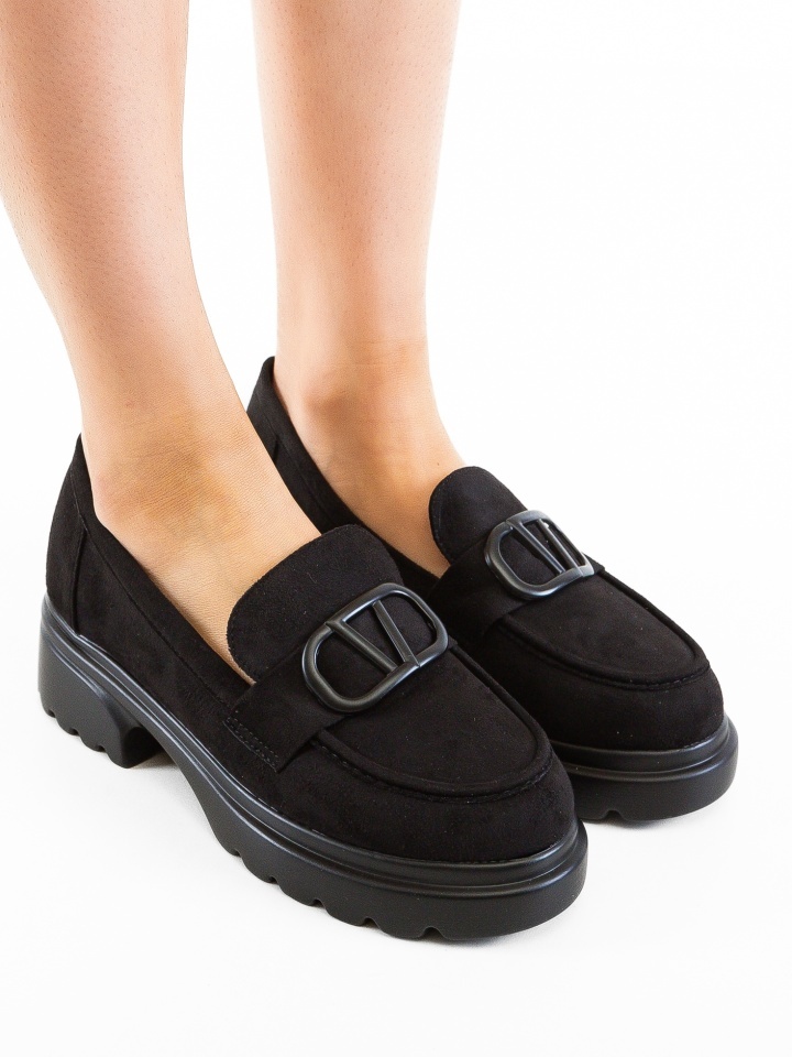 Pantofi casual dama Akon Negri 2