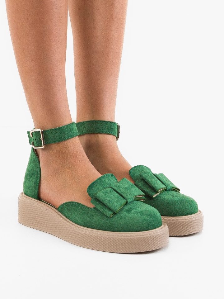 Pantofi Casual dama Hammbe Verzi