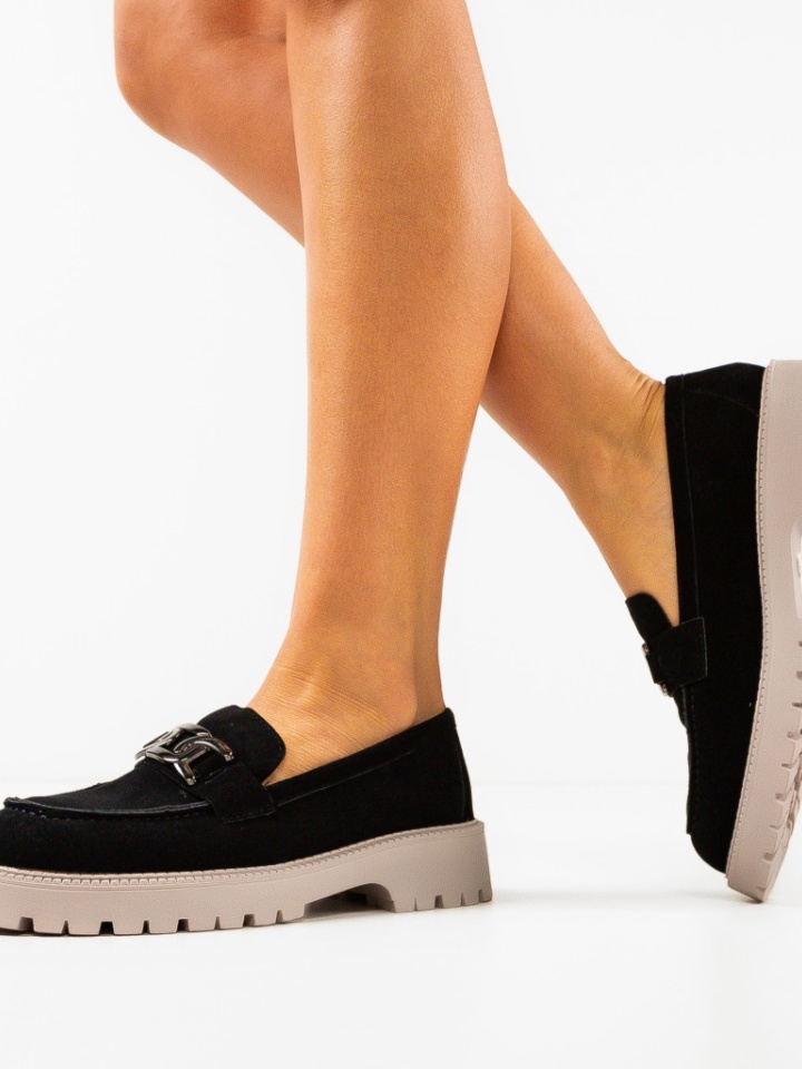 Pantofi casual dama Maniav Negri