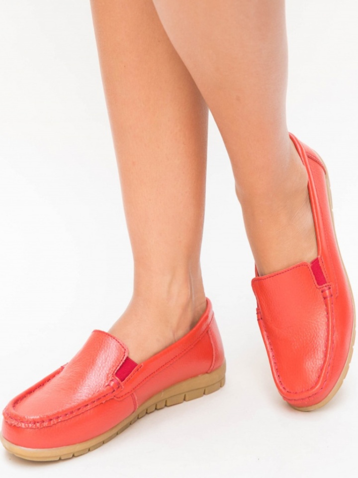 Pantofi Casual Kives Rosii