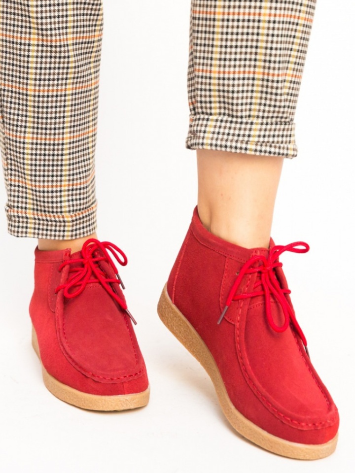 Pantofi Casual Melta Rosii