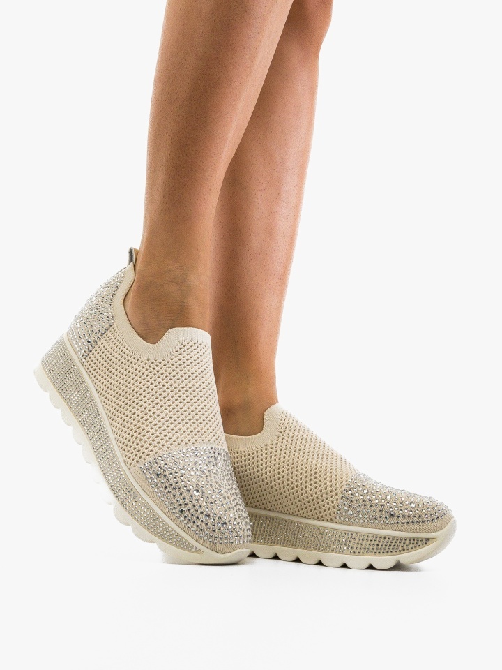 Pantofi Casual Sportif Bej