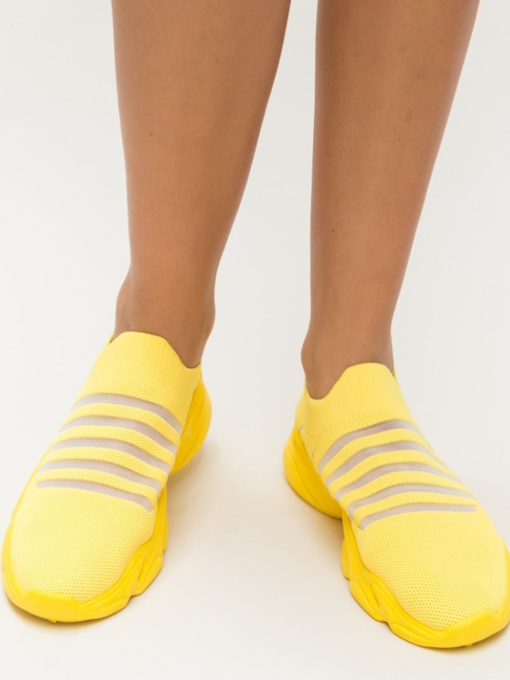 Pantofi Sport Luner Galbeni