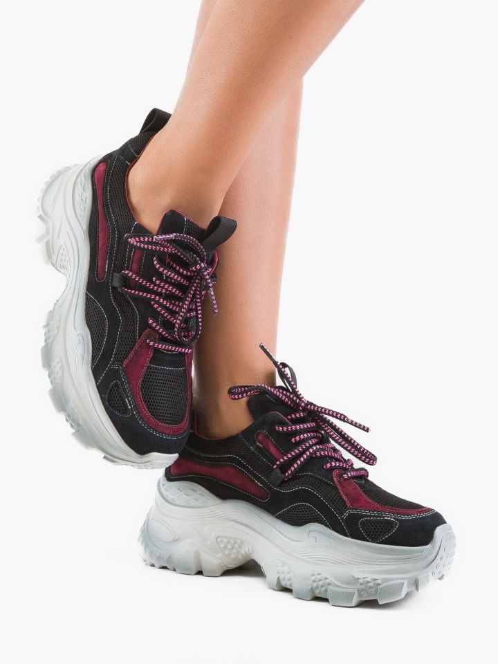 Sneakers dama Clover Negri
