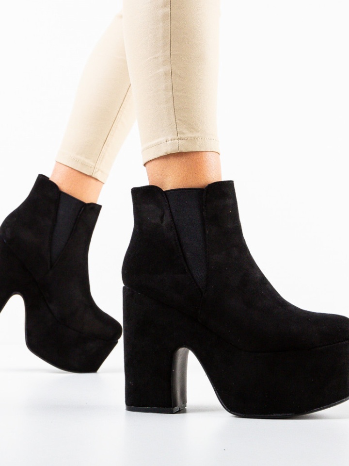 Botine dama Murphy Negre