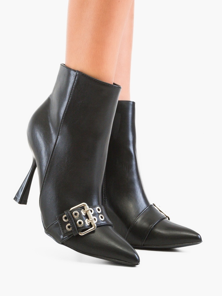 Botine dama Shae Negre