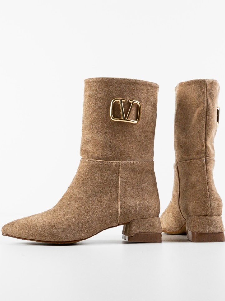 Botine dama Veldy Khaki