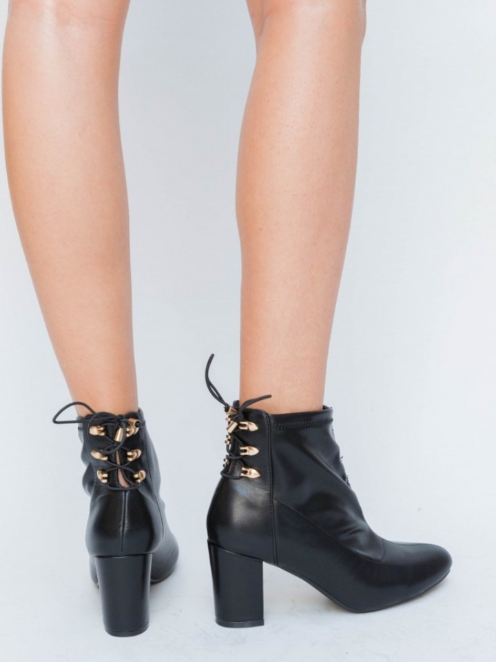 Botine Revest Negre