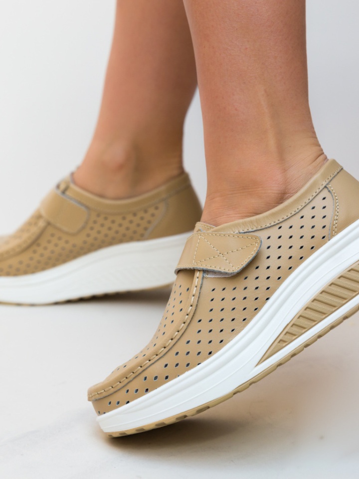 Pantofi Casual Bozta Bej
