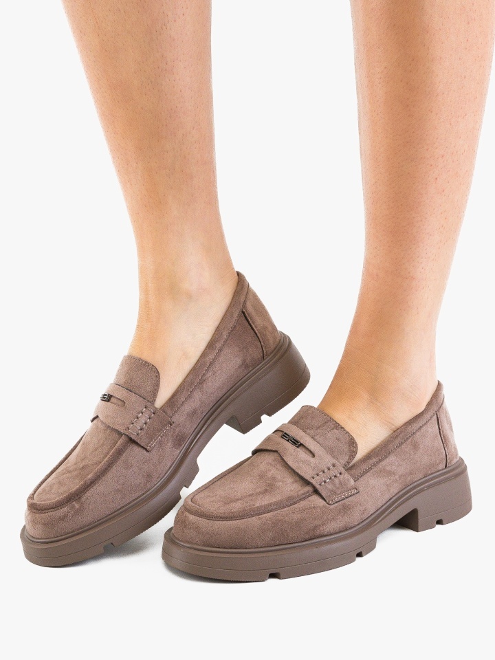 Pantofi casual dama Corsera Khaki