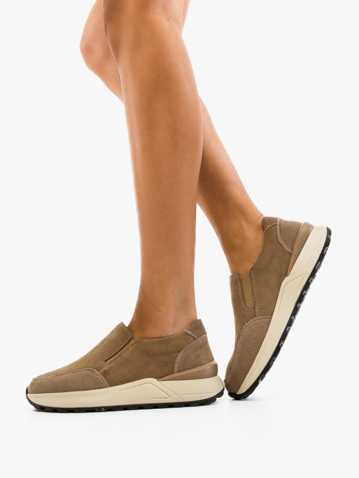 Pantofi casual dama Derina Bej