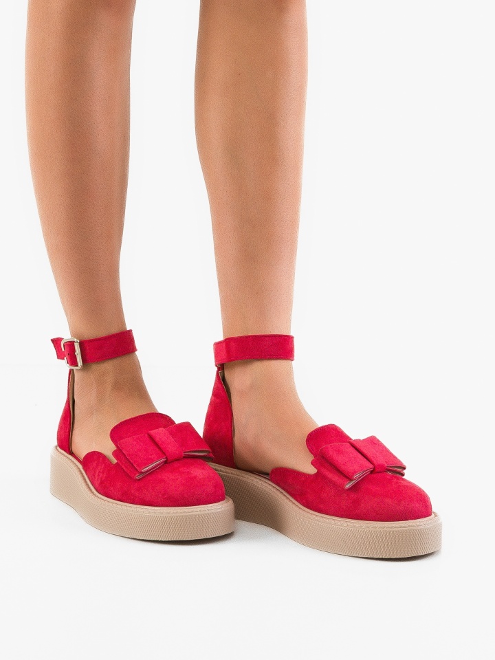 Pantofi Casual dama Hammbe Fuchsia
