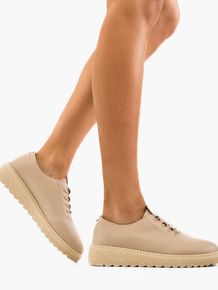 Pantofi Casual dama Tyka Bej