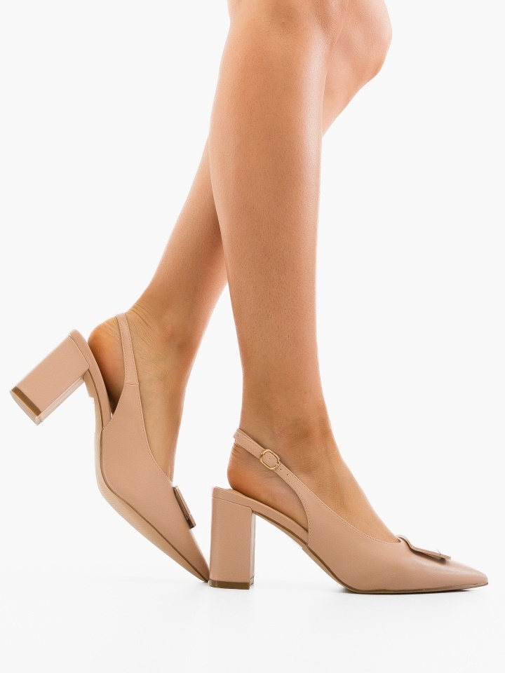 Pantofi dama Olyva Nude
