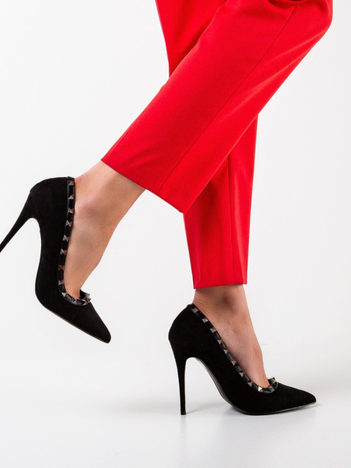 Pantofi Luvea Negri 2
